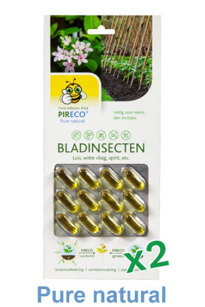 Pireco bladinsecten capsules à 24